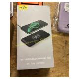 Loosau Wireless Charging Pad, 3pc Cases & Misc