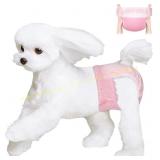 Disposable Dog Diapers Female, 10 pcs, dog brush.
