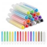 Phinus 18 PCS Dustless Chalk for Kids