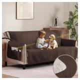 Soft Couch Cover for XL Sofa (78")