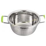 Stainless Steel Deep Colander 2.5 Qt