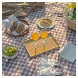 PUPOPIK Outdoor Picnic Blanket 80x60in Brown