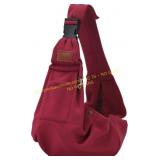 Pet Carrier Sling for Puppy Cat Rose Red