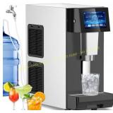 Hooure Double-Inlet Countertop Ice Maker