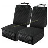 PETICON 2 Pack Front Seat Cover with Flaps