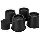 BTSD-home Round Bed Risers 4" Set of 4