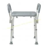 Medline Bath Aluminum Bench with Arms