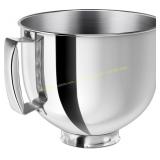 Stainless Steel Mixing Bowl for KitchenAid 5Qt