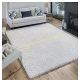 Thomasville Luxury Shag Rug cream 6x9ft