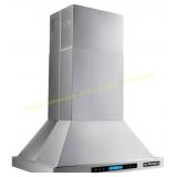 JANSKA Ducted Island Mount Range Hood