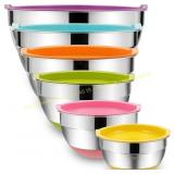 Umite Chef Mixing Bowls with Lids, 6pc