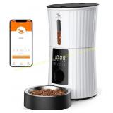 Petory Wi-Fi Auto Cat Feeder 4L, 10 Meals