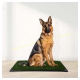 PETMAKER 35.5x23.5in Dog Grass Pad with Tray