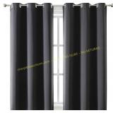 ChrisDowa Grommet Blackout Curtains, 2 Panels