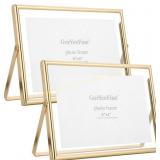 Gold 7x5 Floating Frame (2-pack) for 3.5x5/4x6