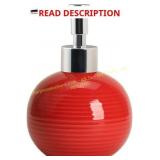 123Arts Ceramic Soap Dispenser with Pump, baby foo