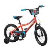 Schwinn Piston 16' Kids' Bike Black/Blue/Red