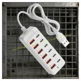 Multi Port USB Charging Station 12 Ports, 66W, pho