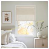 NICETOWN Linen Magnetic Roman Shade 26W 69L 1P