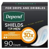 Depend Men s Incontinence Guards - 90ct