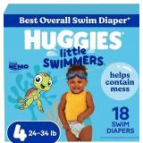 Huggies Swim Diapers Size 4, 18 ct