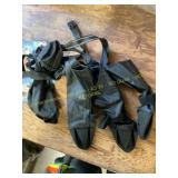 Becrown Dog boots, LED dog collar, & misc.