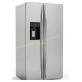 Side-by-Side Refrigerator with Ice Maker