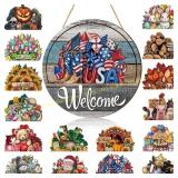 Yousoontic 17 Pcs Magnetic Welcome Door Sign