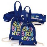 Abbylike 12 Pack Mini Birthday Gift Bags