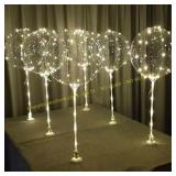LightsFever 10pc LED Balloon Kit Warm White