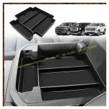 Muslogy Sliding Console Armrest Tray (Black)