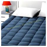 EASELAND Queen Mattress Pad Fitted Protector