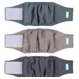 Wegreeco Washable Male Belly Band (3) Morandi