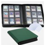 Clovecat 9-Pocket Toploader Binder, Green