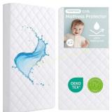 Yoofoss 2 Pack Waterproof Crib Pad 52x28