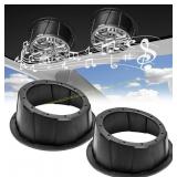 RECOIL USP65B 6.5" Speaker Pods (Black)
