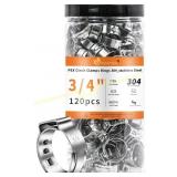120pcs 3/4 inch PEX Clamps NEW