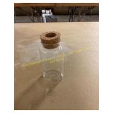 50 pc plastic container with cork lids