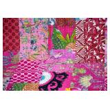 Quilts Made in India: Kantha Queen Quilt