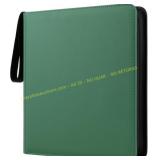 GEAoffice 12-Pocket Binder for 720 Cards Green