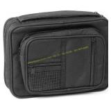 Black Reinforced Canvas Bible Cover, X-Large