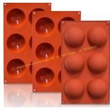 Lerykin 3-Pack Large 6-Cavity Silicone Molds