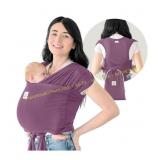 KeaBabies Ring Sling Carrier - Mauve