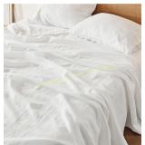Bedsure Queen Cotton Linen Sheet Set