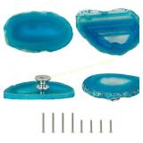 Cozy Tower Agate Knobs for Cabinets, Doors