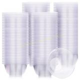 300 Packs 8.5 oz Clear Plastic Bowls