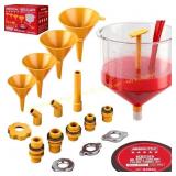 SEDY No Spill Coolant Filling Funnel Kit