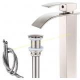 VOTON Vessel Sink Faucet, Brushed Nickel