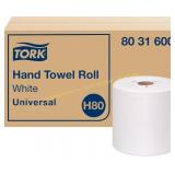 Tork Hand Towel Roll White H80, 6x630 ft