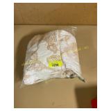 Cotton pillow case duvet set. Size unknown